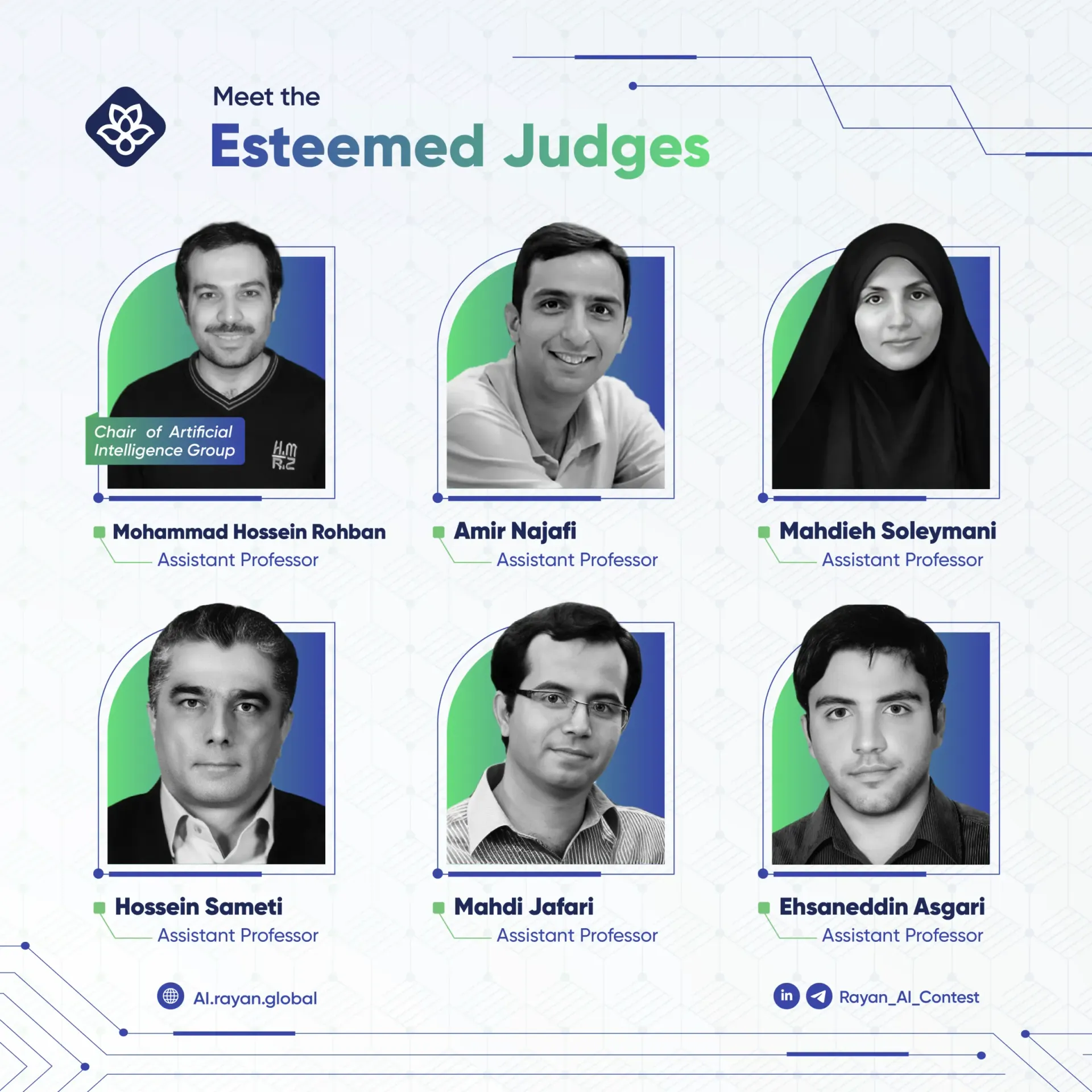LinkedIn judge announcement, set one