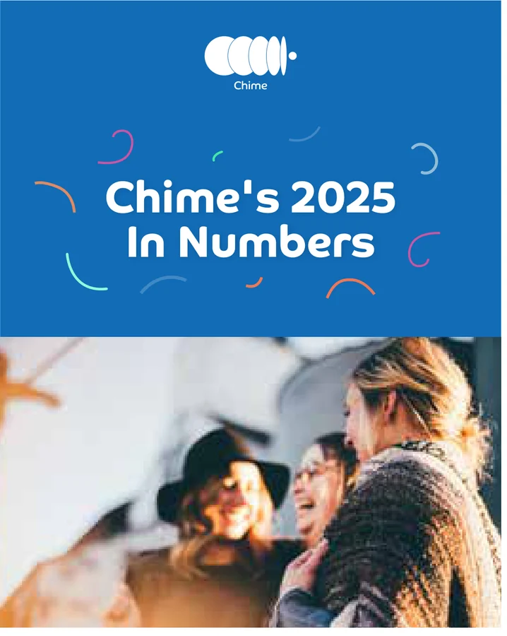 Chime’s 2025 in Numbers post