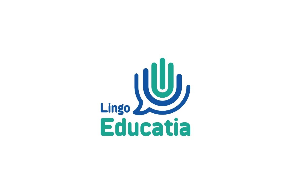LingoEducatia business card, English front