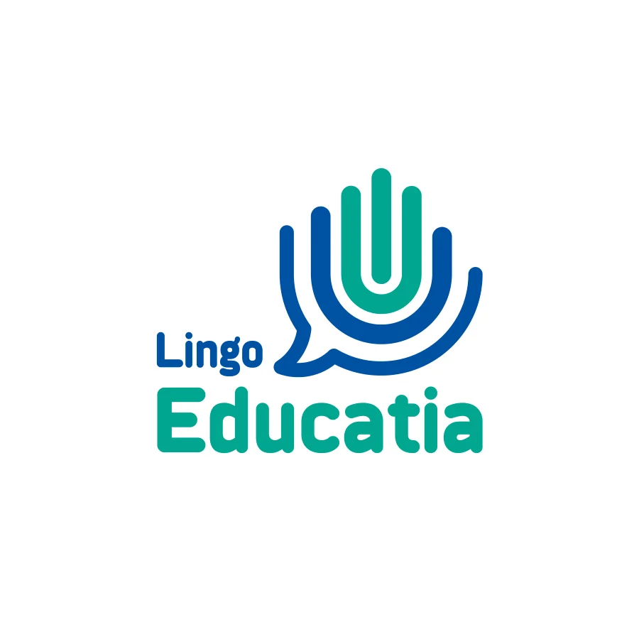 LingoEducatia logo, primary lockup