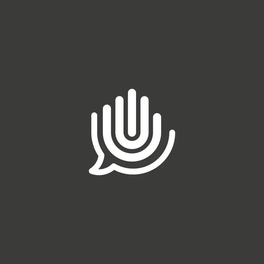 LingoEducatia logo, reversed symbol