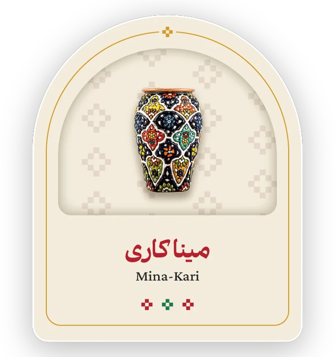 Category card: Mina-kari enamel